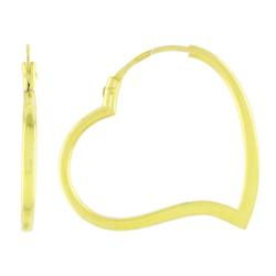 Gold Sterling Silver Hoop Earringsgold 