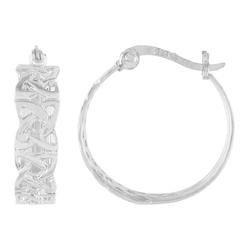 Sterling Silver Hoop Earringssterling 