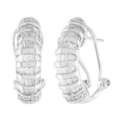 14k White Gold Diamond Earringswhite 