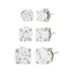 Sterling Silver Cubic Zirconia Earringssterling 