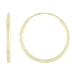 Yellow Gold Hoop Earringsyellow 