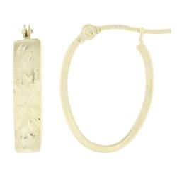 Yellow Gold Hoop Earringsyellow 