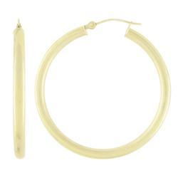 Yellow Gold Hoop Earringsyellow 
