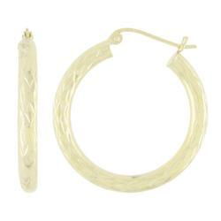 Yellow Gold Hoop Earringsyellow 