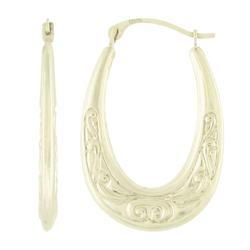 Yellow Gold Hoop Earringsyellow 