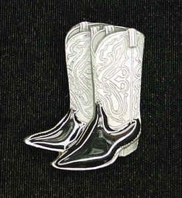Cowboy Boots Bolo Tiebolo 
