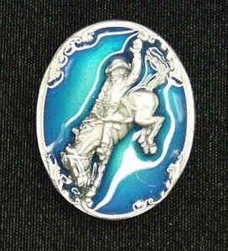 Bronco Busting Bolo Tiebolo 