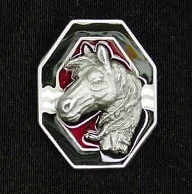 Southwestern Horse Bolo Tiebolo 