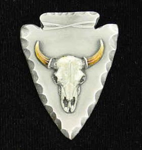 Bolo - Buffalo Skullbolo 