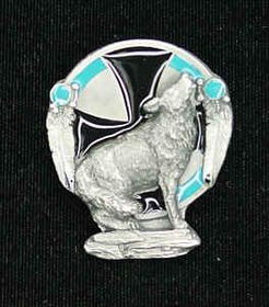Howling Wolf Bolo Tiebolo 