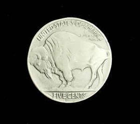 Buffalo Coin Bolo Tiebolo 