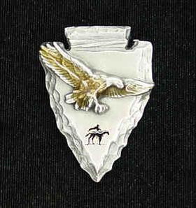 Eagle Arrowhead Bolo Tiebolo 