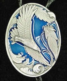 Large Bolo - Enameled Flying Eaglebolo 