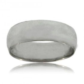 Wide Solid Sterling Silver Wedding Band Ring Unisex Sz=7wide 