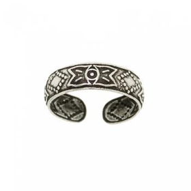New Sterling Silver Adjustable Toe Ring-Western Designsterling 