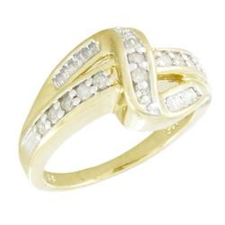 Gold Diamond Ringgold 