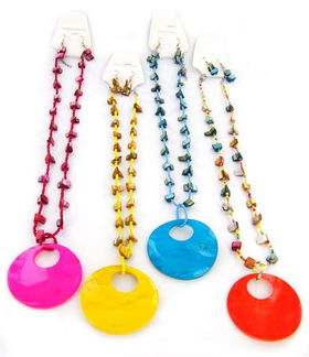 Lizzie's Genuine Shell Necklace and Earring Set Case Pack 1lizzie 