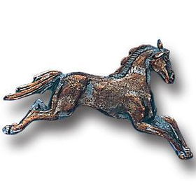 Pewter 3-D Collector Pin - Free Form Horsepewter 