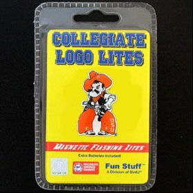 College Flashing Pin/Pendant - Oklahomo State Cowboyscollege 