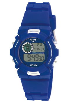 Midsize Digital Multi-Function Blue Plasticmidsize 