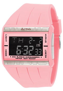 Women's Digital Multi-Function Pink Plasticwomen 