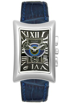 Unisex Nazar Chronograph Blue Leatherunisex 