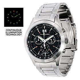 Men's Lumi-Tech Chronograph Stainless Steelmen 