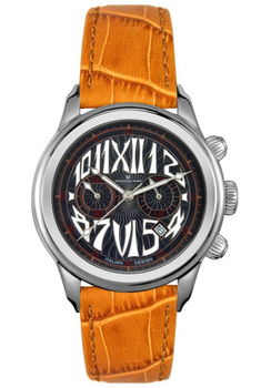Men's Safi Tan Leather Chrono Revolutionmen 