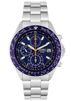 Men's Chronograph Stainless Steel Blue Dialmen 