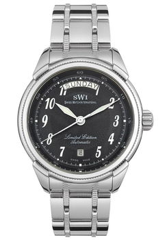 Men's Automatic Limited Edition Stainless Steel Black Dialmen 