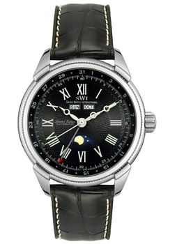 Men's Automatic Limited Edition Stainless Steel Moon Phase indicatormen 