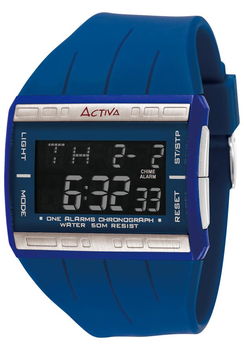 Midsize Digital Multi-Function Blue Plasticmidsize 