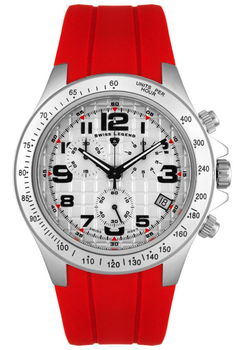 Men's Eograph Chronograph Red Rubbermen 