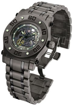 Men's Speedway Lx Automatic Skeleton Dial Gun Metal Platedmen 