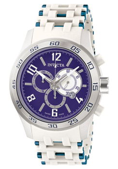 Men's Sea Spider Chronograph White Rubbermen 