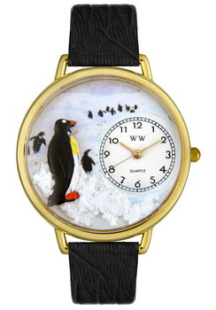 Penguin Theme Black Leatherpenguin 