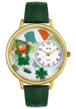 St. Patrick's Day w/Irish Flag Theme Green Leatherpatrick 