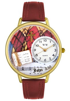 John 3:16 Theme Red Leatherjohn 