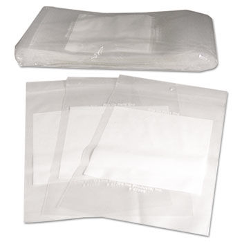 C-Line 47269 - Recloseable Small Parts Bags, Poly, 6 x 9, Clear w/White ID panel, 1000/Carton