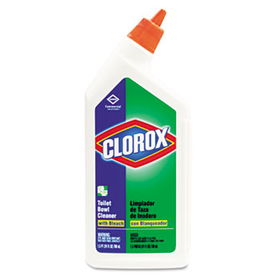 Clorox 00031EA - Toilet Bowl Cleaner w/Bleach, 24 oz. Bottleclorox 