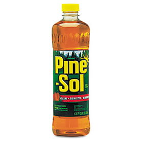 Clorox 40174CT - Pine-Sol Cleaner Disinfectant Deodorizer, 28 oz. Bottle, 12/Carton