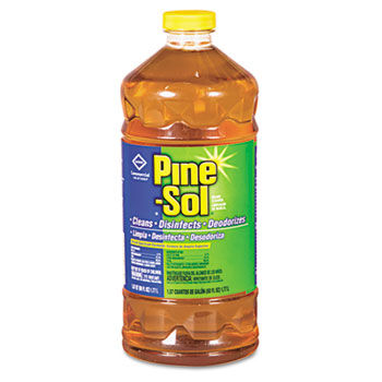 Clorox 41773CT - Pine-Sol Cleaner Disinfectant Deodorizer, 60 oz. Bottles, 6/Carton