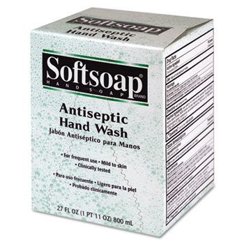 Softsoap 01926EA - Antiseptic Unscented Liquid Refill, 800ml Box