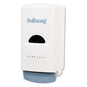 Softsoap 01946 - Plastic Liquid Soap Dispenser, 800ml, 5-1/4w x 3-7/8d x 10h, Graysoftsoap 