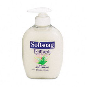 Softsoap 26012EA - Moisturizing Hand Soap w/Aloe, Liquid, 7.5 oz Pump Bottlesoftsoap 