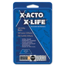X-ACTO X692 - SurGrip Utility Knife Blades, 100/Pack