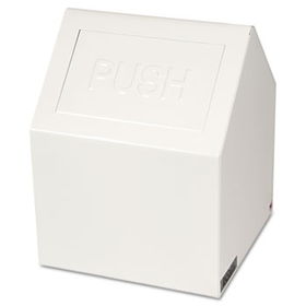 Ex-Cell 205W - Sanitary Napkin Receptacle, 1.77 gal, White