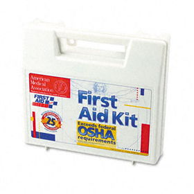 First Aid Only 223U - Bulk First Aid Kit for 25 People, 106 Pieces, OSHA Compliant, Plastic Caseaid 
