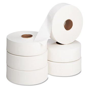 Georgia Pacific 13102 - Envision Jumbo Roll Bath Tissue, 12 dia, 2000 ft, 6 Rolls/Cartongeorgia 