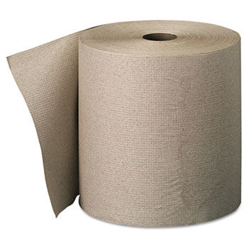 Georgia Pacific 26301 - Envision High-Capacity Nonperforated Paper Towel Roll,7-7/8x800', Brown,6/Carton